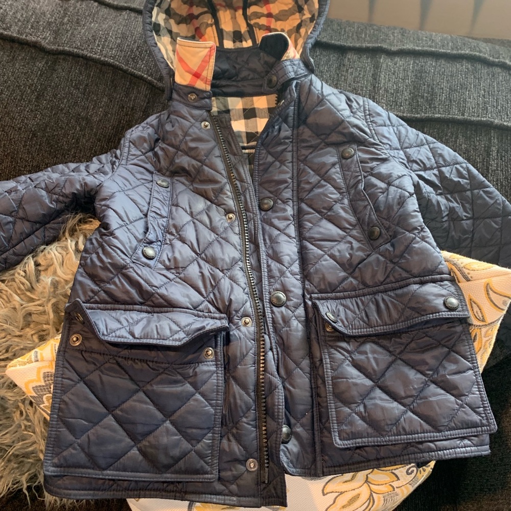 Burberry quilted jacket